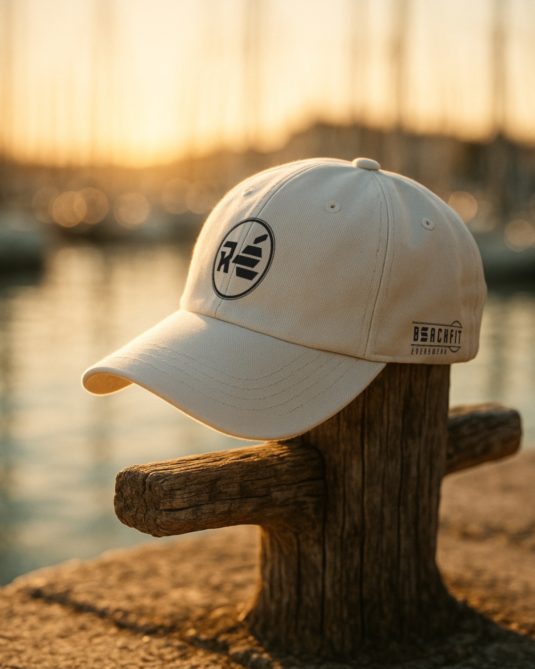 Casquette BeachFit Ile de Ré Blanche