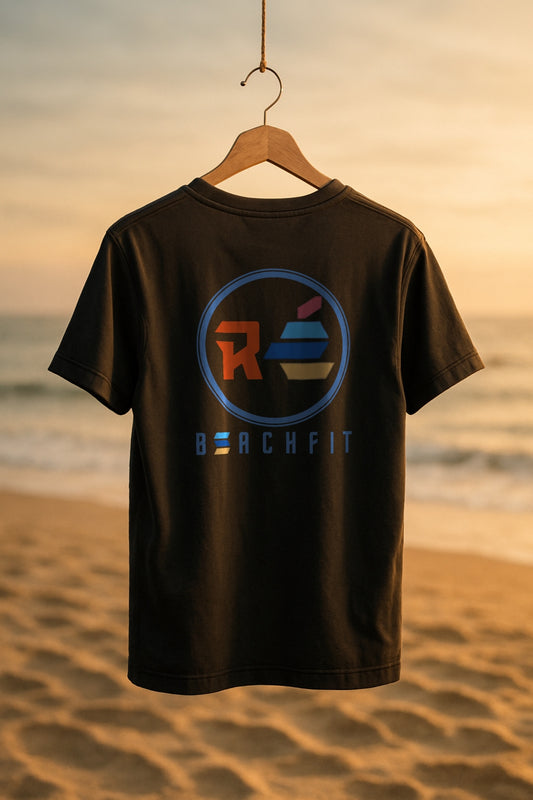 T-shirt Casual Noir - Ile de Ré