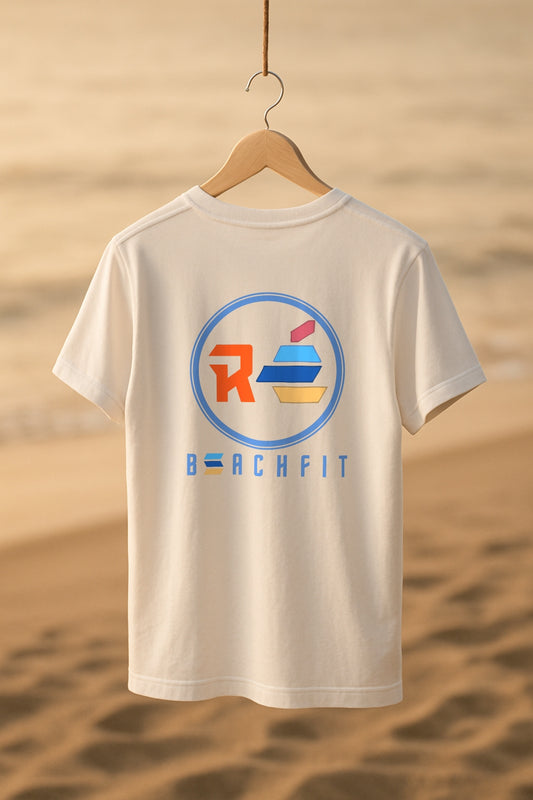 T-shirt Casual Blanc - Ile de Ré